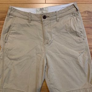 Hollister khaki shorts. Size 28